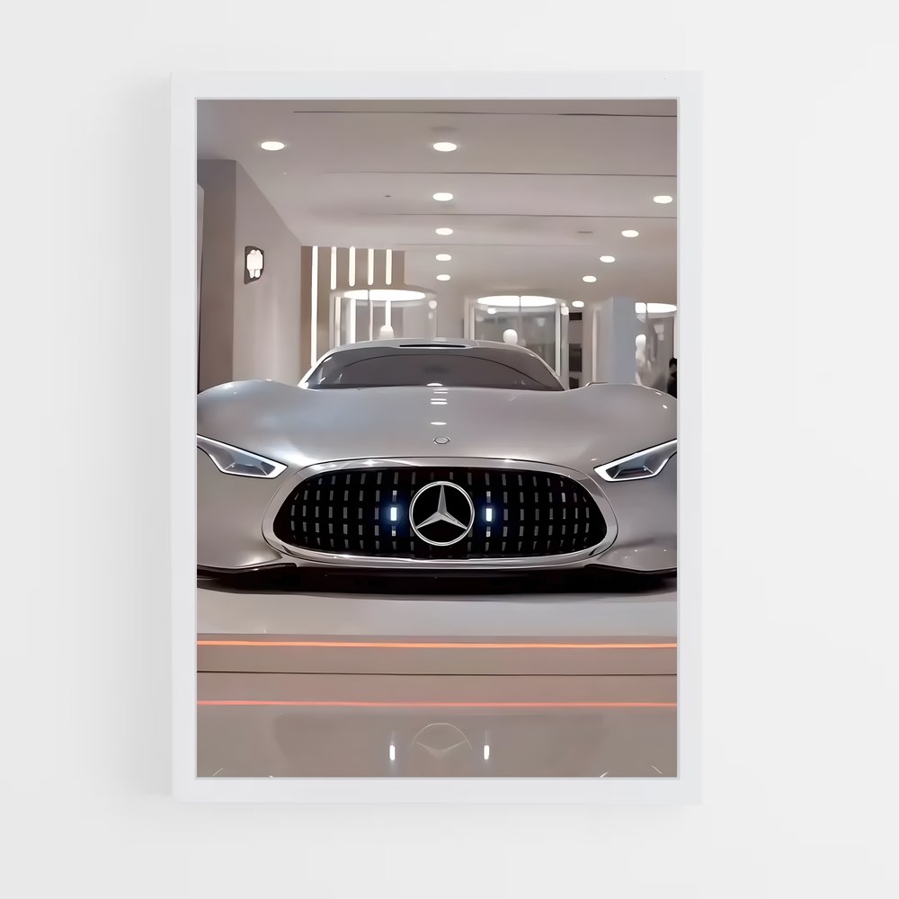 Poster Mercedes Vision (vue 3)